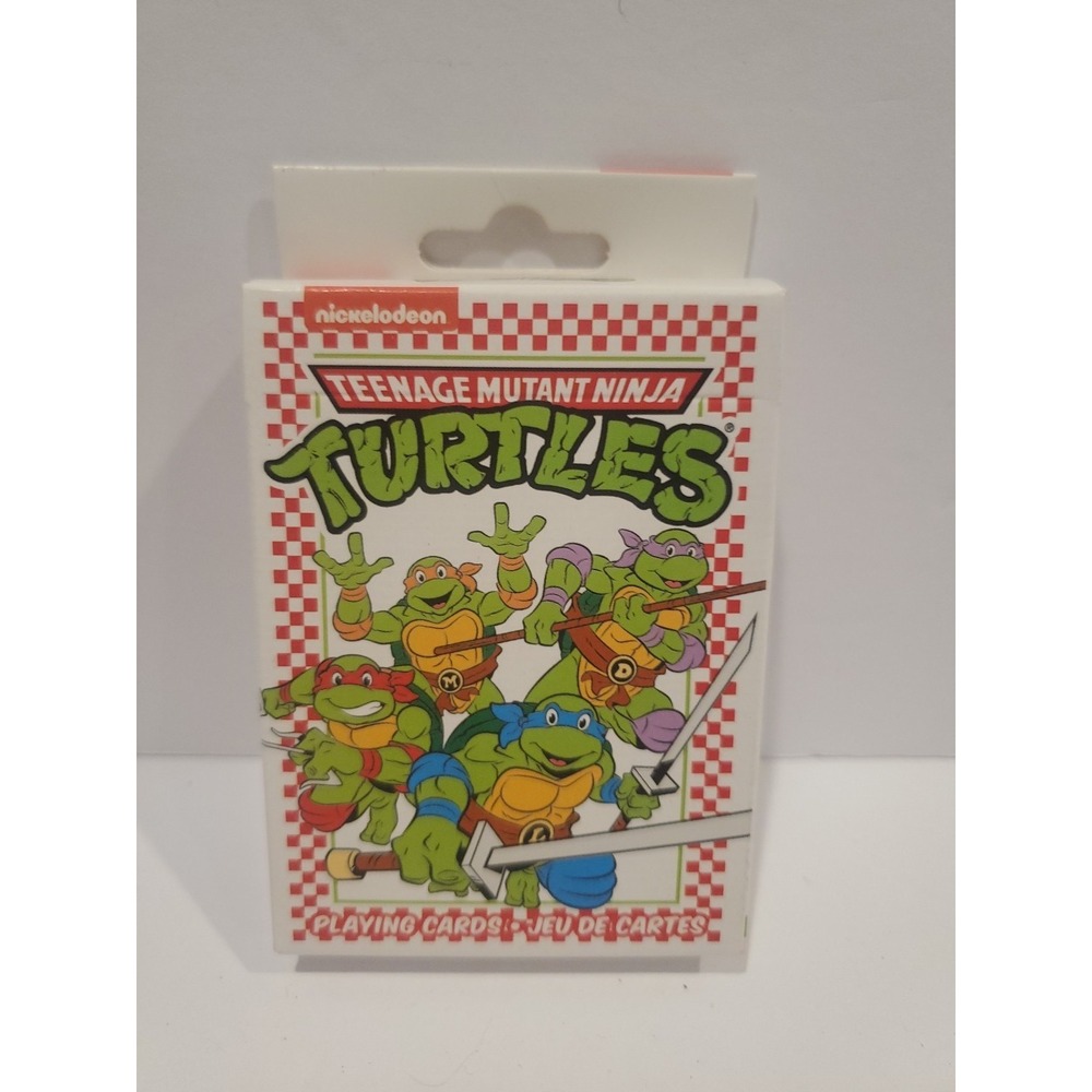 NIB Teenage Mutant Ninja Turtles Playing Cards (Aquarius,Nickelodeon)